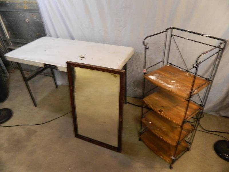 lot 195 image: Small Lifetime Table and More