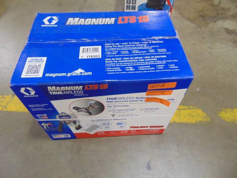 lot 7 image: Graco LTS 15 Electric Stationary Airless Paint Sprayer 17K955