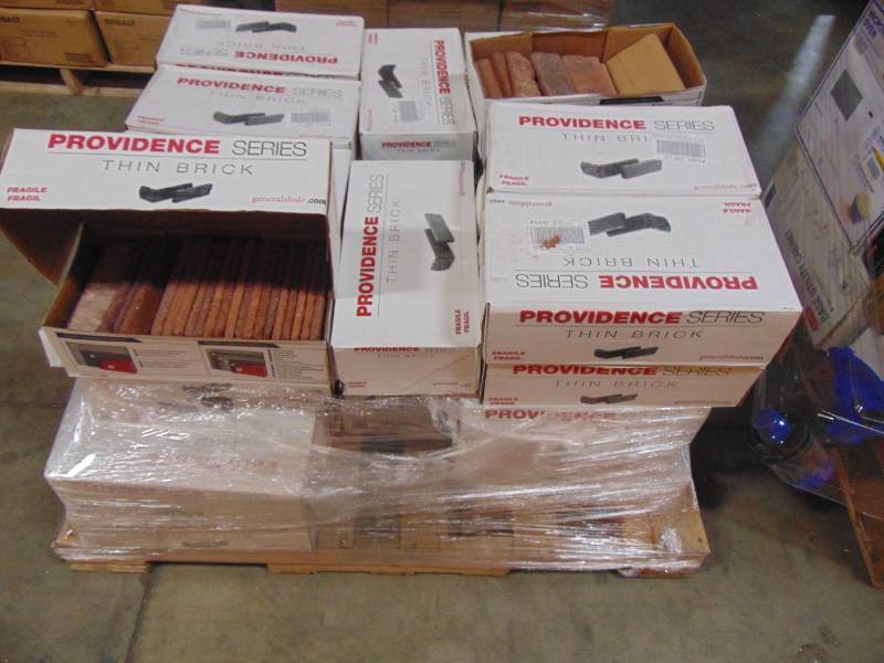 lot 11 image: General Shale Providence Series 50-Pack Stillwater 12-in x 8-in Ceramic Floor and Wall Tile (Common 12-in x 8-in Actual 0.5-in x 7.5-in) 20180841