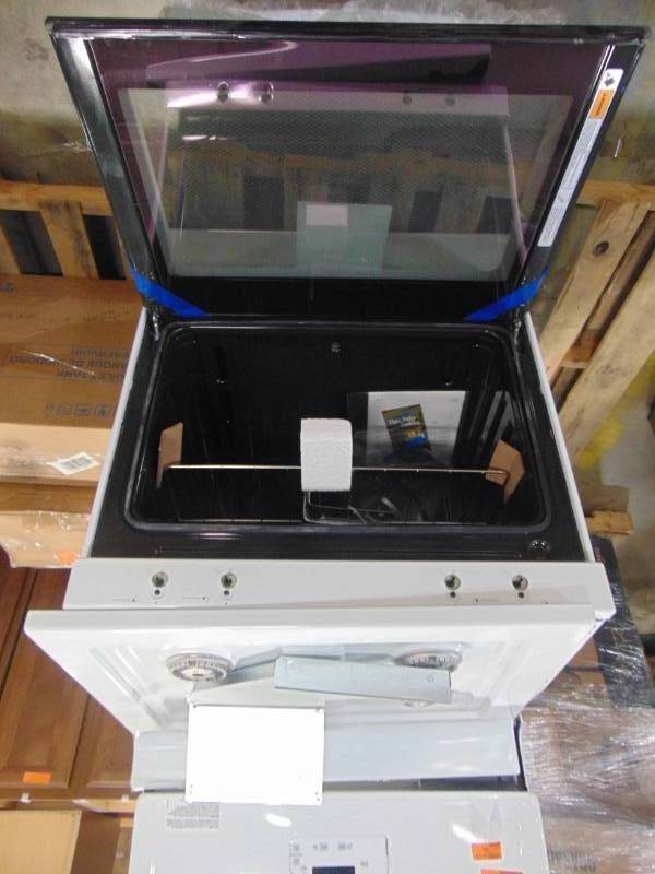 lot 33 image: Whirlpool Freestanding 5.1-cu ft Gas Range (White) (Common 30-in Actual 29.88-in) WFG320M0BW