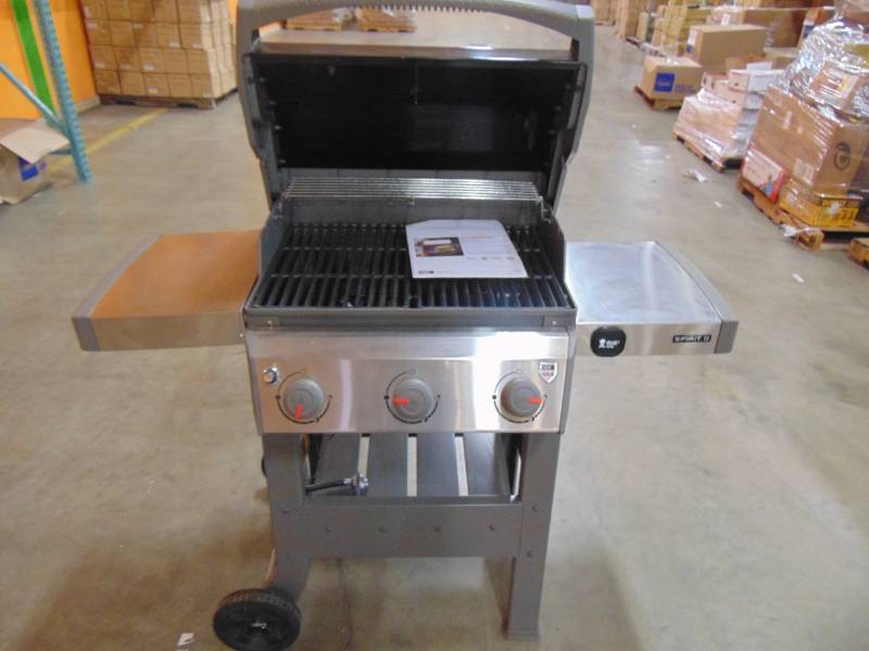 lot 36 image: Weber Spirit II E-310 3-Burner Propane Gas Grill in Black 45010001