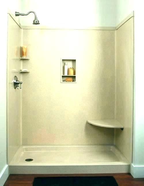 lot 276 image: The Onyx Collection ShowerBath Walls and Matching Vanity Top in Sand Bar.