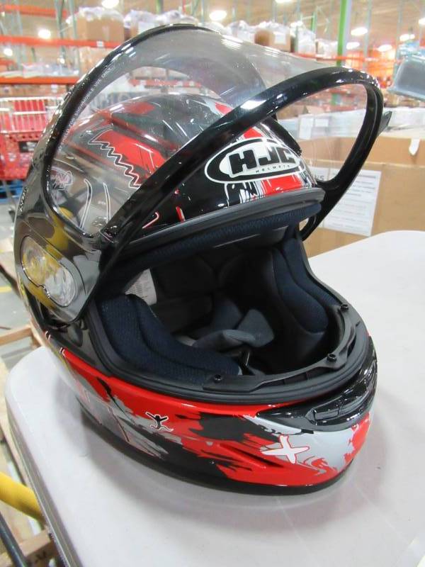 lot 259 image: HJC CL-Y Katzilla Youth Helmet - Used Once In nice condition.