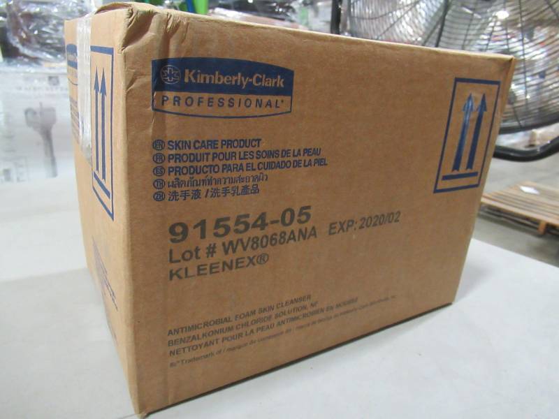 lot 286 image: 1 Case (6 Pack) of KIMBERLY-CLARK PROFESSIONAL KLEENEX Antibacterial Hand Cleanser, Fresh, 1000mL