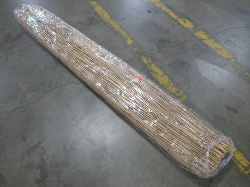 Backyard X Scapes Actual 16 Ft X 6 Ft Natural Peeled Reed