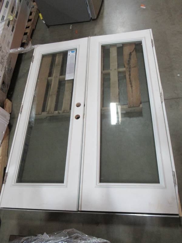 ThermaTru Benchmark Doors Full lite 60" X 80" X 4 9/16" French Patio