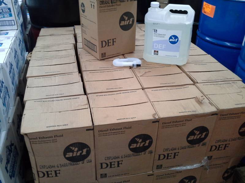 lot 84 image: 10 Cases of Yara Diesel Exhaust Fluid 2.5-Gallon Bottles