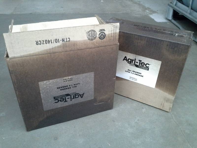 lot 115 image: 2 Cases of Agri-Tec All Season Lithium Grease 1.5 14.5-oz. Tubes