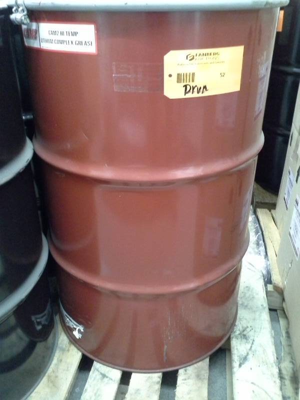 lot 52 image: 1 Drum of Cam2 Hi Temp Lithium Complex Grease 400-lbs.