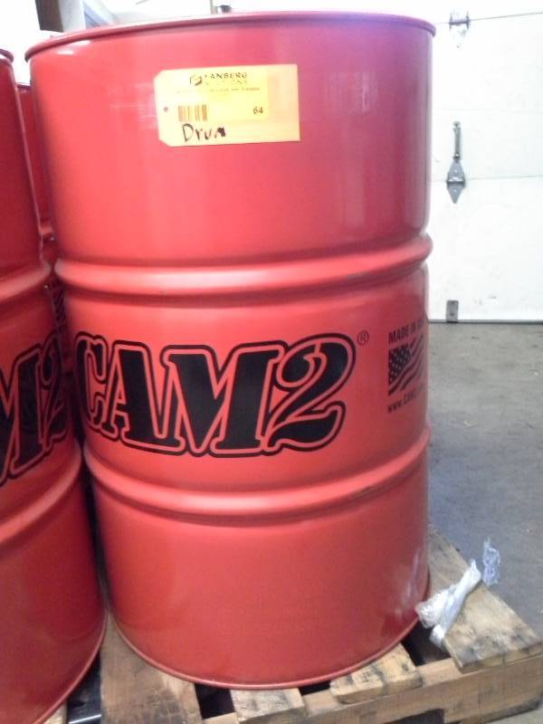 lot 64 image: 1 Drum of Cam2 Saw Guide Oil 100 55-Gallon