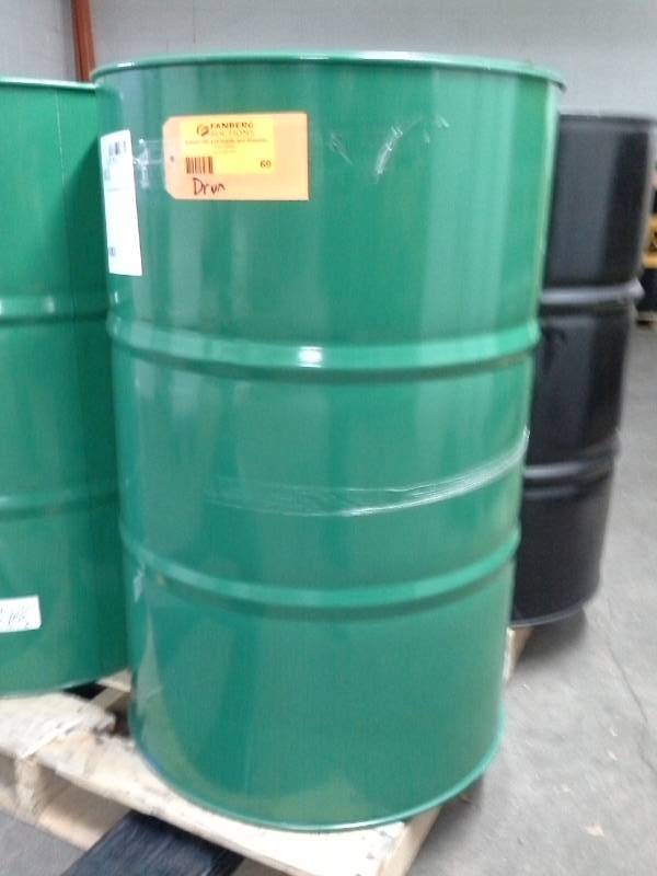 lot 69 image: 1 Drum of Brenntag Glycerine 99.7% USP Kosher ADM MTL 570-lbs.