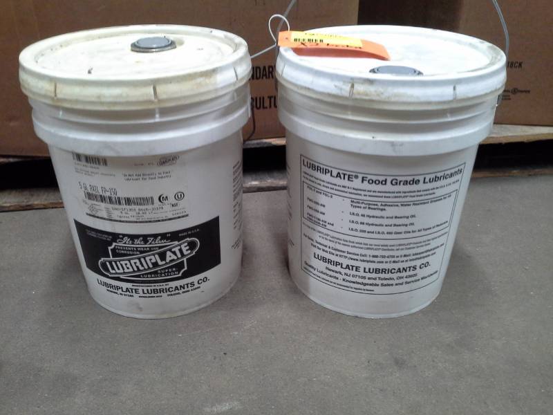 lot 179 image: 2 Pails of Lubriplate FP-150 Lubricant 5-Gallon