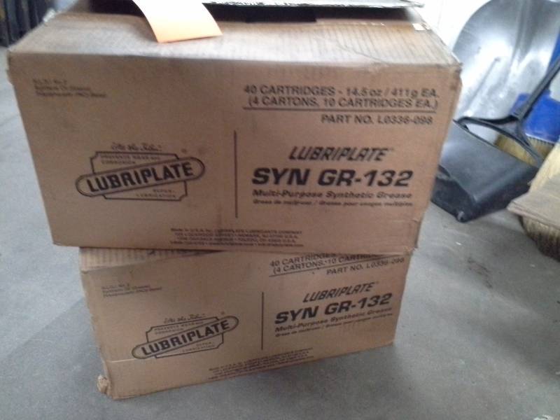 lot 192 image: 2 Cases of Lubriplate SYN GR-132 Multi-Purpose Synthetic Grease 14.5-oz. Cartridges
