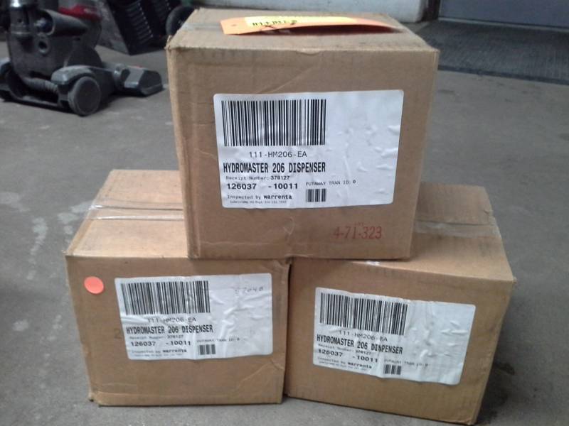 lot 205 image: 3 Cases of  Hydromaster 206 Dispenser