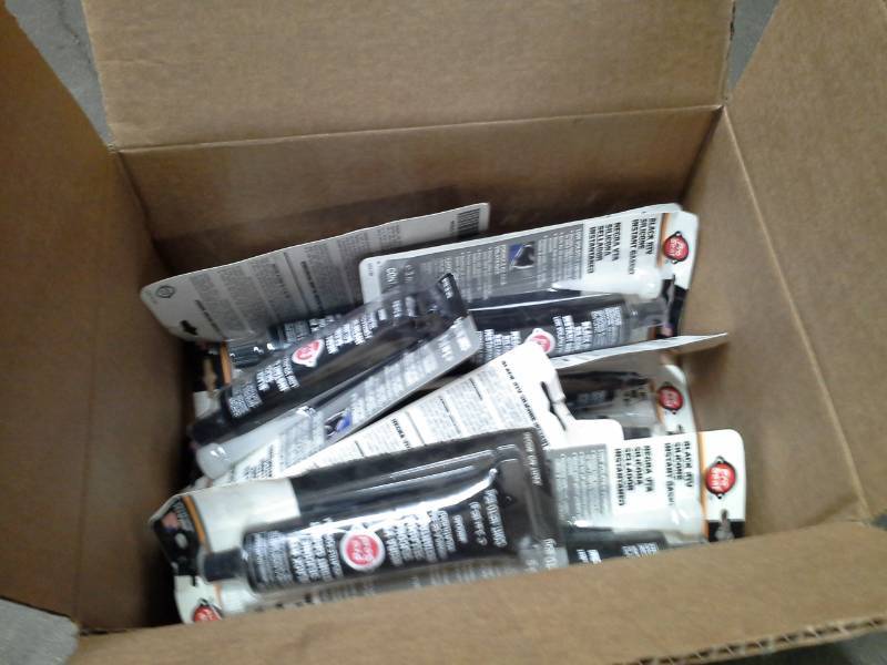 lot 207 image: 11 Tubes of Pro Seal Black RTV Silicone Instant Gasket 3-oz.