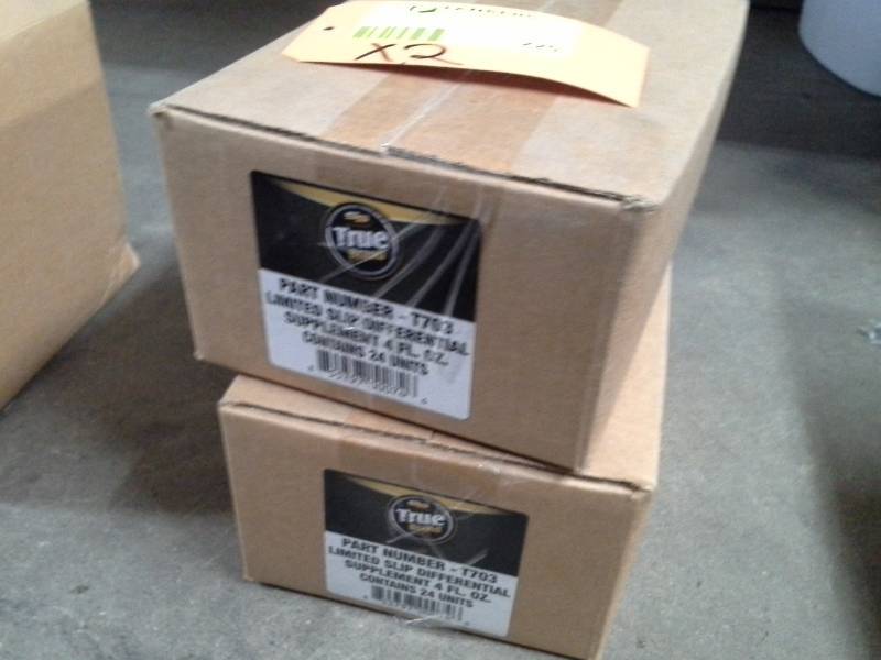 lot 220 image: 2 Cases of SS True Brand Limited Slip Differential Supplement 4-oz. Bottles