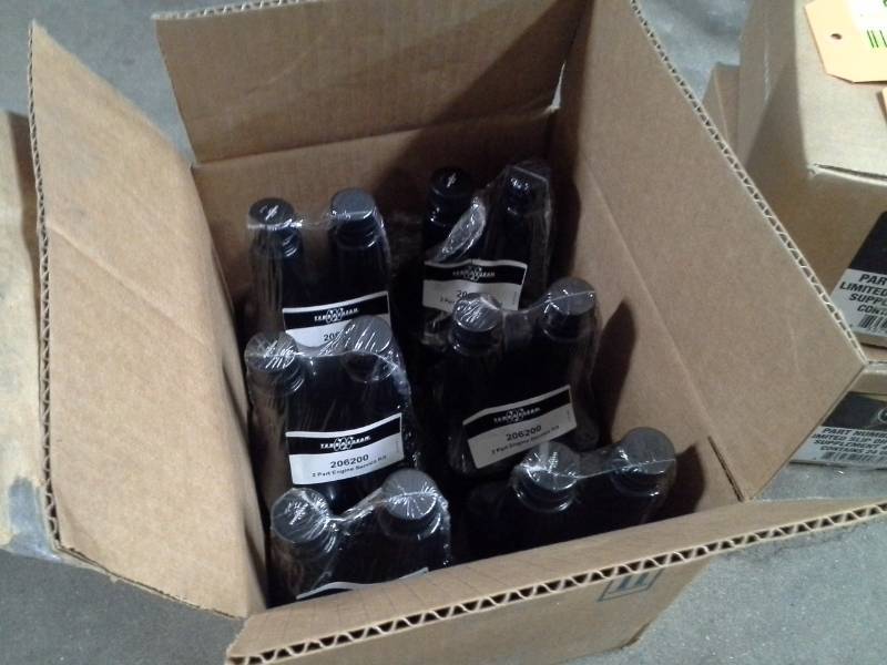 lot 221 image: 6 2-Pack Bottles of Terra Clean Engine Oil Cleaner 2-Part Engine Service Kit