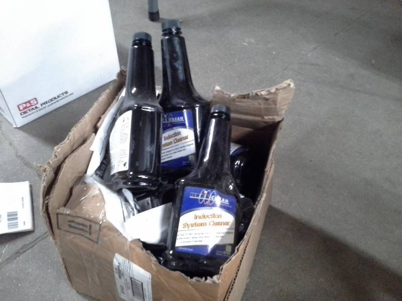 lot 222 image: 13 Bottles of Terra Clean Induction System Cleaner 12-oz.