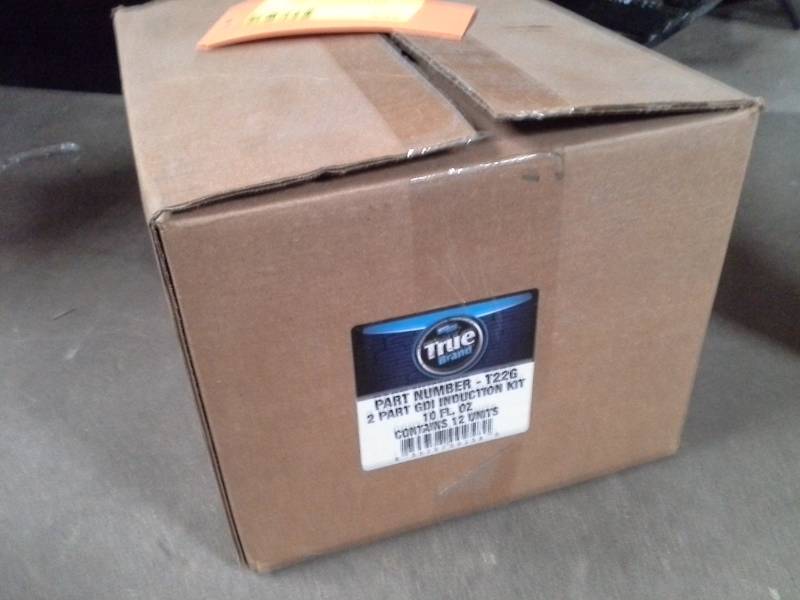 lot 232 image: 1 Case of SS True Brand 2-Part GDI Induction Kit T226 10-oz. Bottles