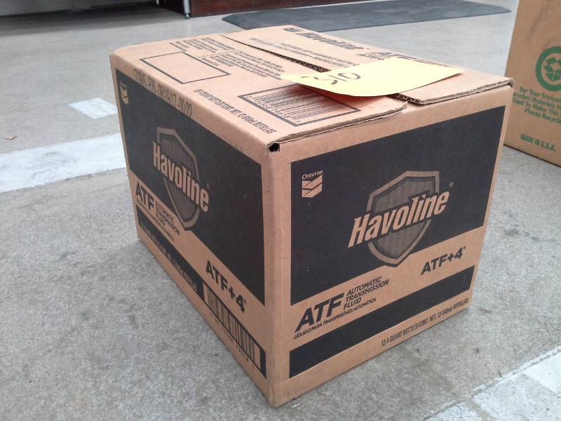 lot 310 image: 1 Case of Havoline ATF4 Automatic Transmission Fluid 1-qt. Bottles