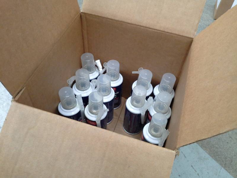 lot 322 image: 11 Aerosol Cans of CRC Di-Electric Grease Compound 3.3-oz. Bottles