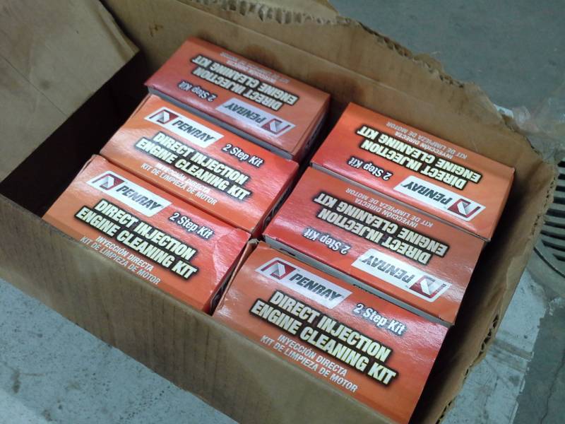 lot 345 image: 1 Case of Penray 2-Step Kit Direct Injection Engine Cleaning Kit