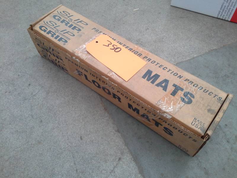 lot 350 image: 1 Case of Premium Interior Protection Products Floor Mats