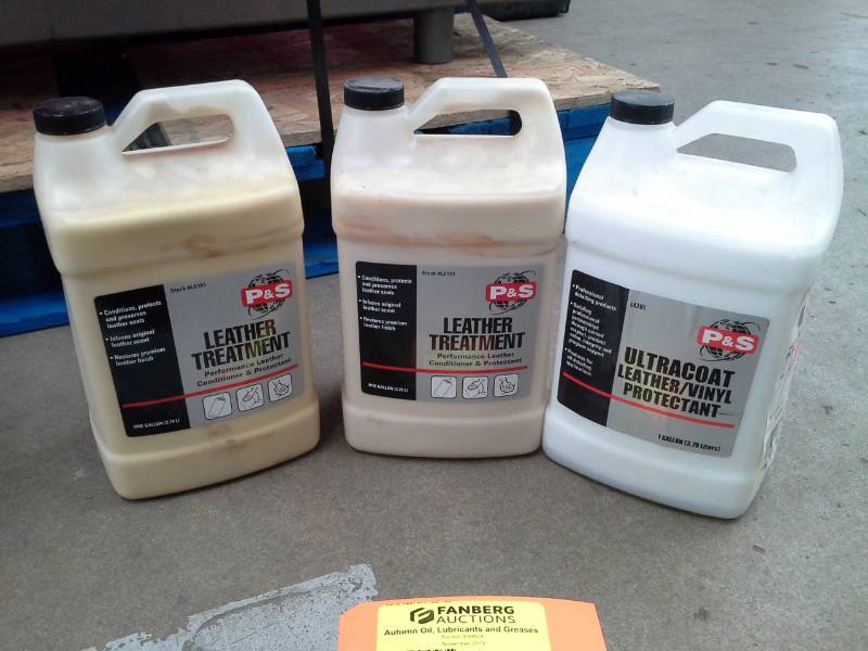 lot 259 image: 3 Gallons of Leather Products