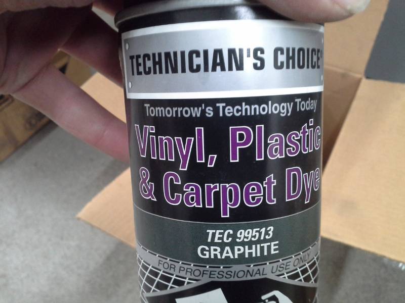 TEC 99513 Graphite Vinyl, Plastic, & Carpet Dye