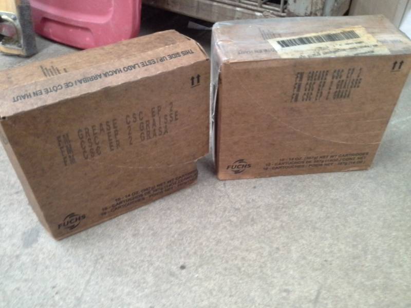 lot 307 image: 2 Cases of Fuchs Food Machinery Grease CSC EP2