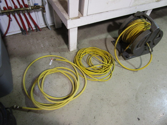 lot 261 image: THREE LENGTHS OF AIR HOSE