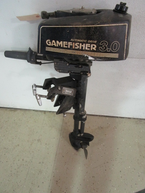 lot 216 image: SEARS ROEBUCK GAME FISHER TROLLING MOTOR