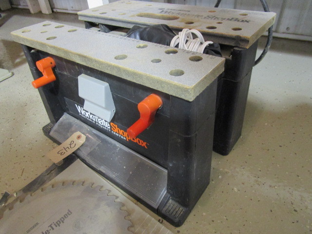 lot 243 image: SHOP BOX PLUS AND ENGRAVER