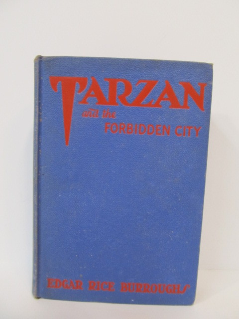 lot 56 image: Original 1938 TARZAN And The Forbidden City First Edition Illustrated Hard Cover Book