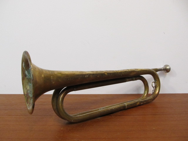 lot 97 image: Vintage Hexcraft Official BOY SCOUT Bugle