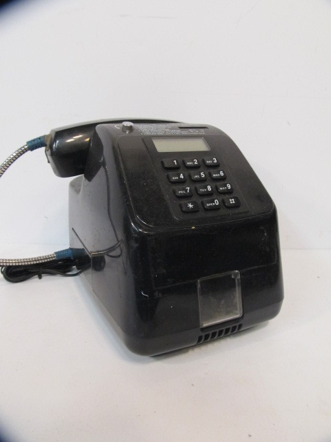 lot 226 image: Vintage Coin Operated Hotel Lobby Pay Phone