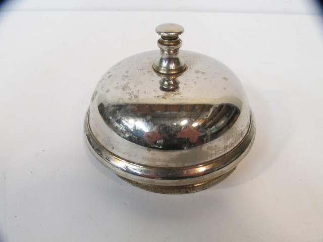lot 234 image: Large Vintage Hotel Lobby Desk Bell