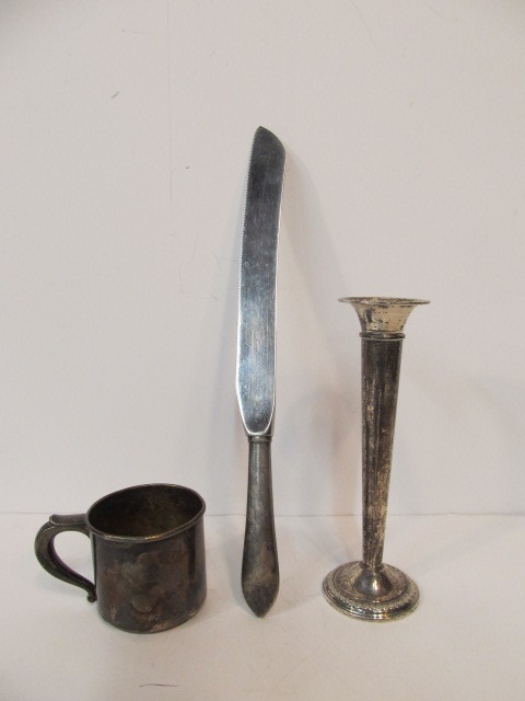 lot 151 image: Lot of Vintage Sterling Silver All Marked