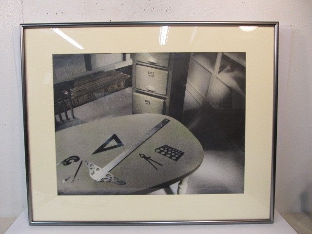 lot 152 image: Hand Colored Silver Photograph Print Gloria DeFilipps Brush Signed