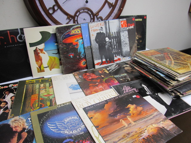 lot 276 image: Lot of 70 Vintage Vinyl Records - Mostly Rock & Pop #3