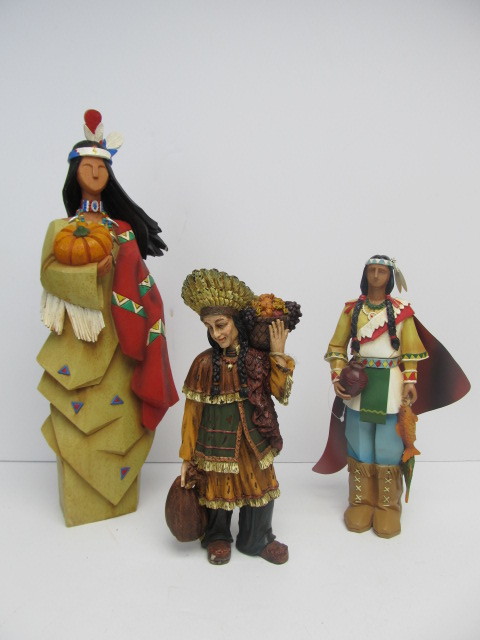 lot 19 image: Group of Native American Figures