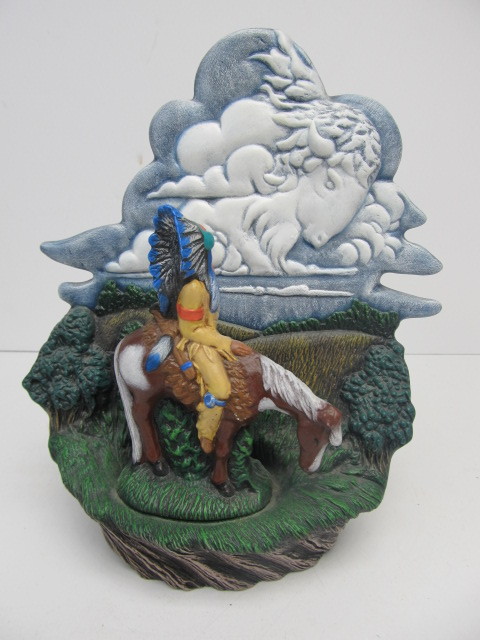lot 20 image: Native American Ceramic Statue #1
