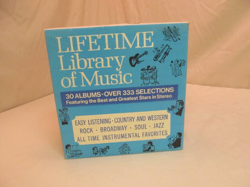 lot 13 image: Lifetime Library of music albums