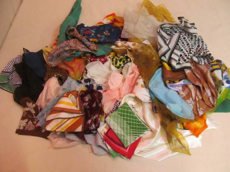 lot 62 image: scarves