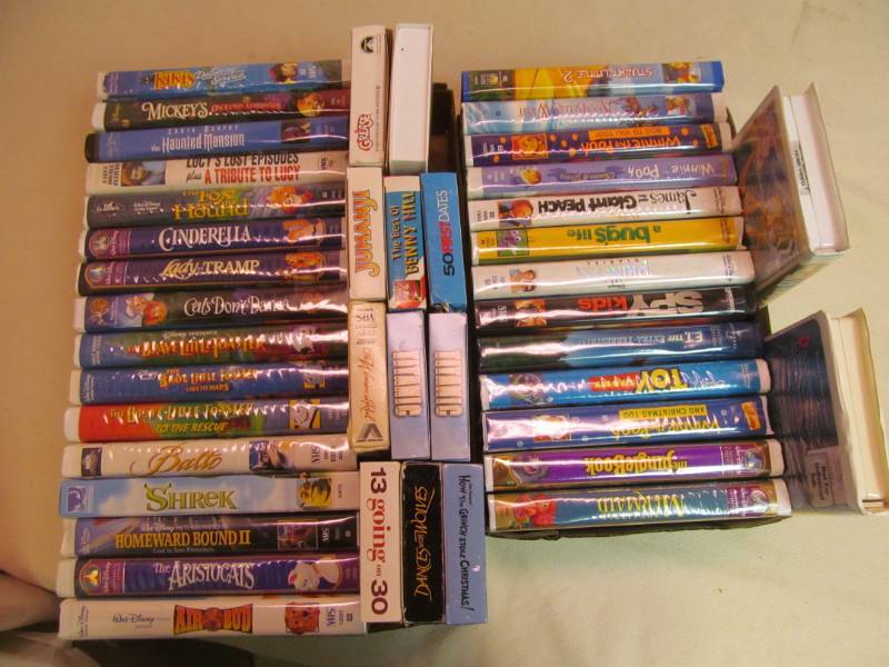 lot 116 image: VHS Movies