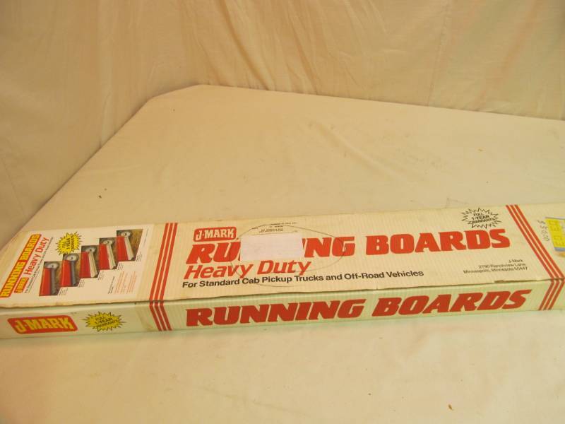 lot 156 image: vintage Jmark running boards
