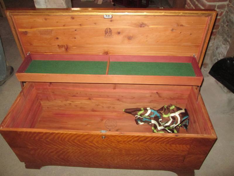 lot 66 image: Lane cedar chest...