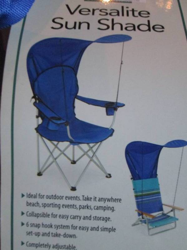 lot 79 image: 4 Versatile sun shades for folding ...