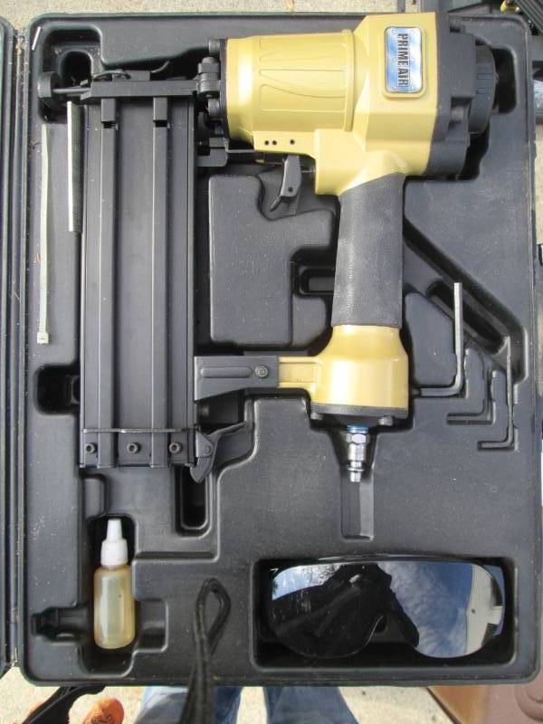 lot 101 image: Prime Air staple gun in case...