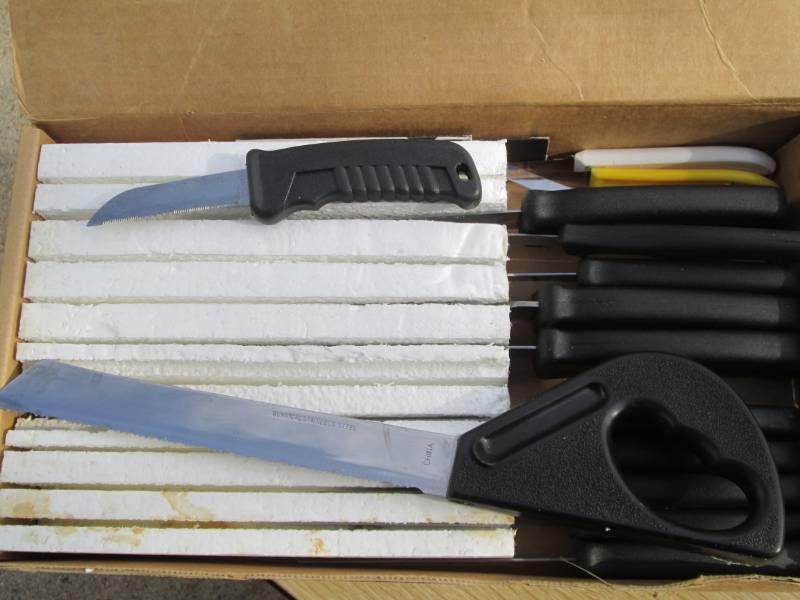 lot 120 image: Surgical stainless knife set...